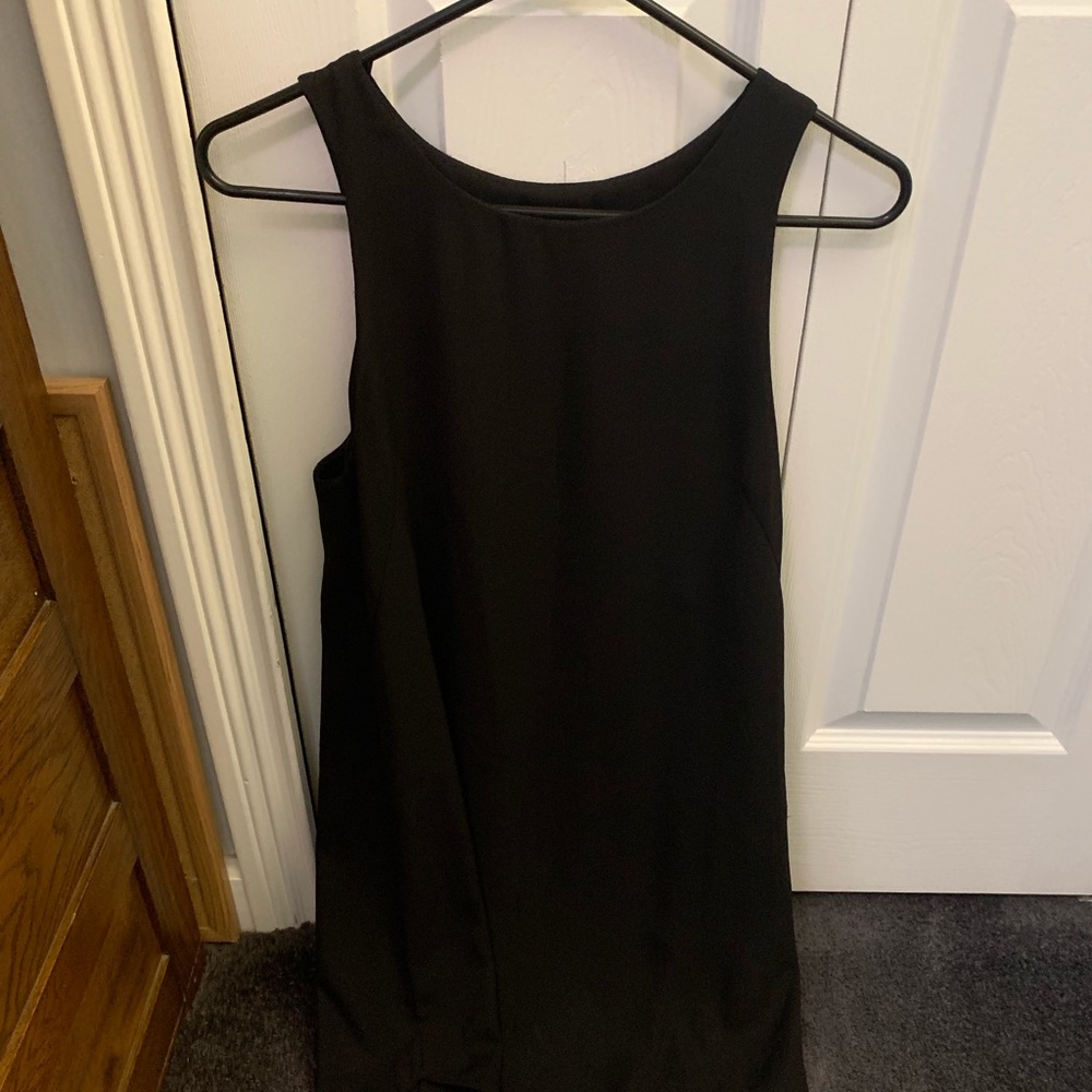 H&M shift dress black